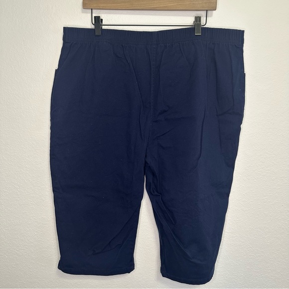 Denim & Co. Navy Capri Pants – Size XL - Picture 3 of 4